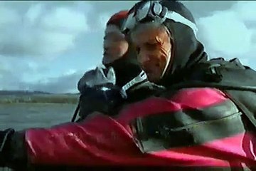 Couple scuba diving