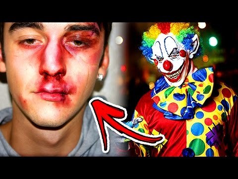 YOUTUBERS BRASILEIROS SÃO ESPANCADOS POR PALHAÇO ASSASSINO !