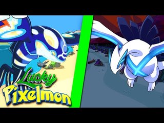 Minecraft : LUCKY PIXELMON - KYOGRE VS LUGIA ! QUEM É O MEGA LENDÁRIO ?!