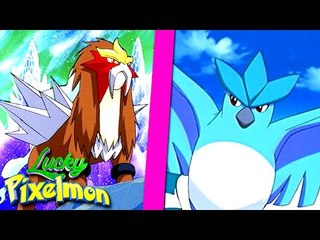 Minecraft : LUCKY PIXELMON - ENTEI VS ARTICUNO ! NÃO É POSSÍVEL !!