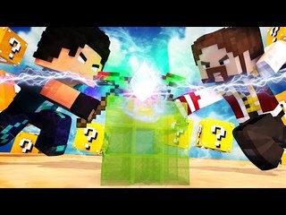 Minecraft: SUPER BATALHA LUCKY BLOCK - Kazzio vs Rezende, Bibi, Flokiis e ADR !