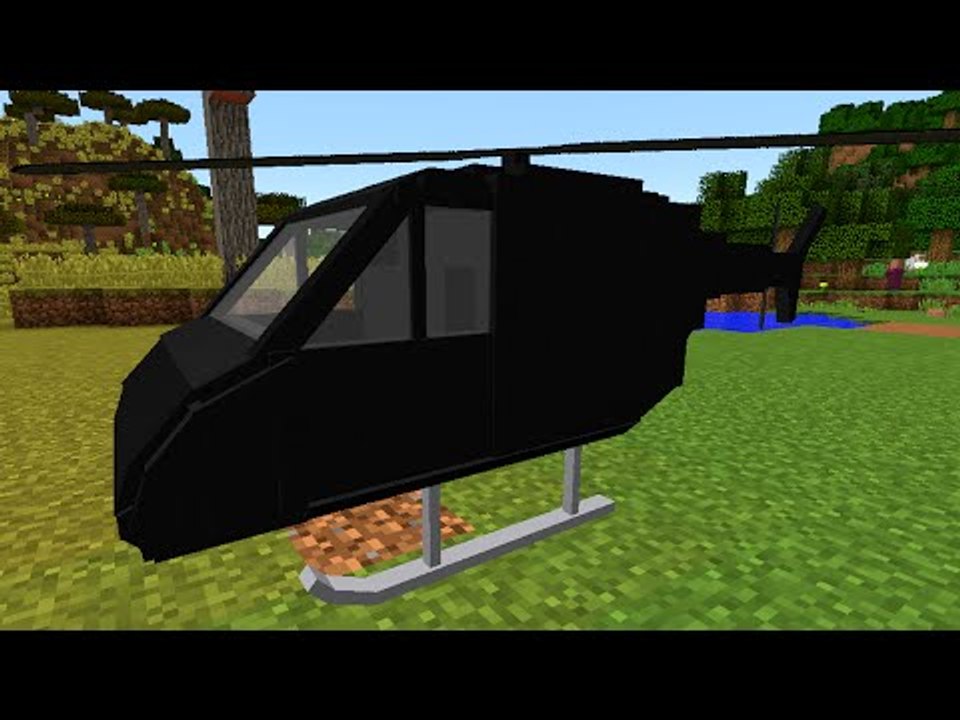 HELICÓPTEROS  NO MINECRAFT 1.9 !!