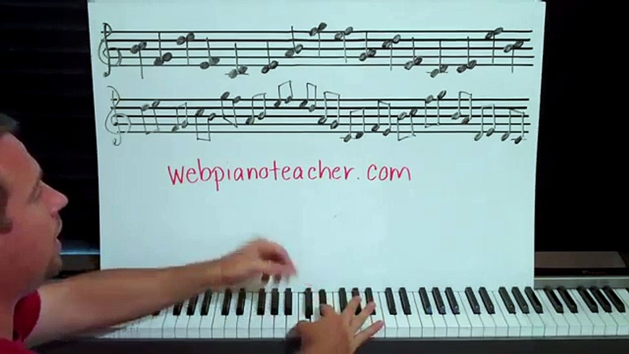 PIANO LESSONS - Sightreading, How To Get Faster And Recognize Intervals