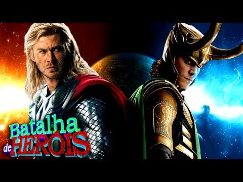 Minecraft : THOR vs LOKI - BATALHA DE HERÓI ( O Rei de Asgard )