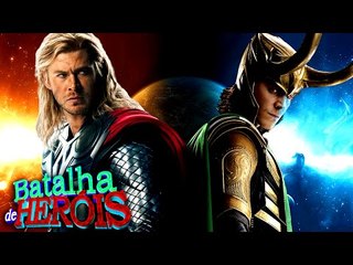 Minecraft : THOR vs LOKI - BATALHA DE HERÓI ( O Rei de Asgard )