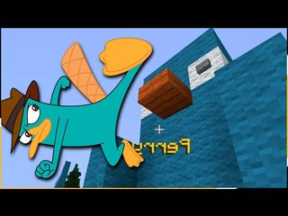 Minecraft: CONSTRUINDO PERRY O ORNITORRINCO ( Construa ou Morra)