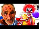 IDOSO É ESPANCADO POR PALHAÇO ASSASSINO DO MCDONALD'S !