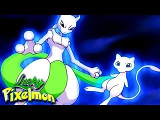 Minecraft : LUCKY PIXELMON - MEWTWO SHINY vs MEW ! ASSIM É IMPOSSÍVEL !