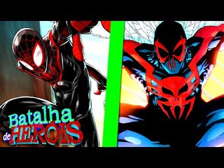 Minecraft : SPIDER-MAN PRETO vs SPIDER-MAN DO FUTURO - BATALHA DE HERÓI