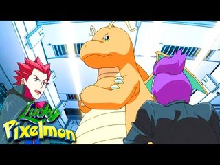 Minecraft : LUCKY PIXELMON - DRAGONITE DOMINA UMA EQUIPA INTEIRA !