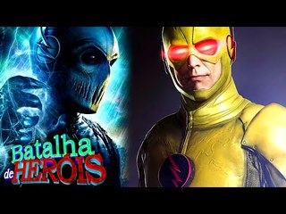 Minecraft : FLASH REVERSO vs PROFESSOR ZOOM - BATALHA DE HERÓI