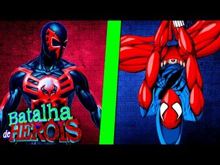 Minecraft : SPIDER-MAN DO FUTURO vs CLONE DO SPIDER-MAN - BATALHA DE HERÓI