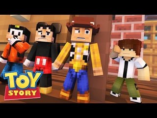 Minecraft : VIDA DE BRINQUEDO ( Toy Story) #10 - ESCONDE-ESCONDE DO BEN 10 !!