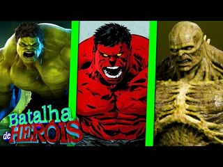 Minecraft : HULK vs HULK VERMELHO vs ABOMINATION - BATALHA DE HERÓI