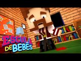 Minecraft : ESCOLA DE BEBÊS ( Baby School Daycare) - BEBÊ KAZZIO QUEBROU O BRAÇO !!