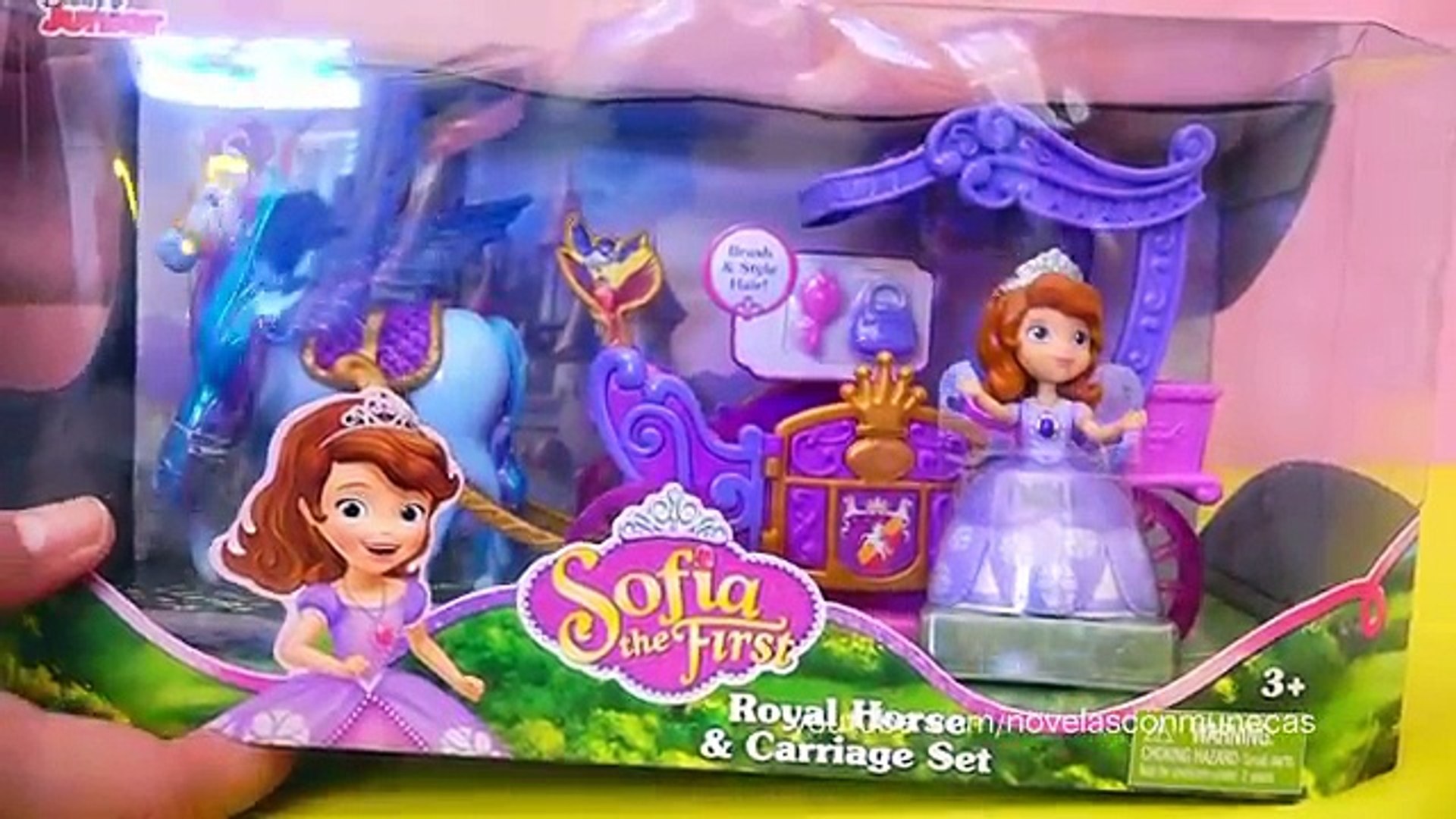 Juguetes de Princesa Sofia - Princesita Sofia conoce a los ositos cariñosos y juega con ellos - video dailymotion