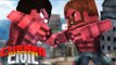 Minecraft: GUERRA CIVIL HARDCORE #2 - HULK VERMELHO vs HULK VERMELHO ?!