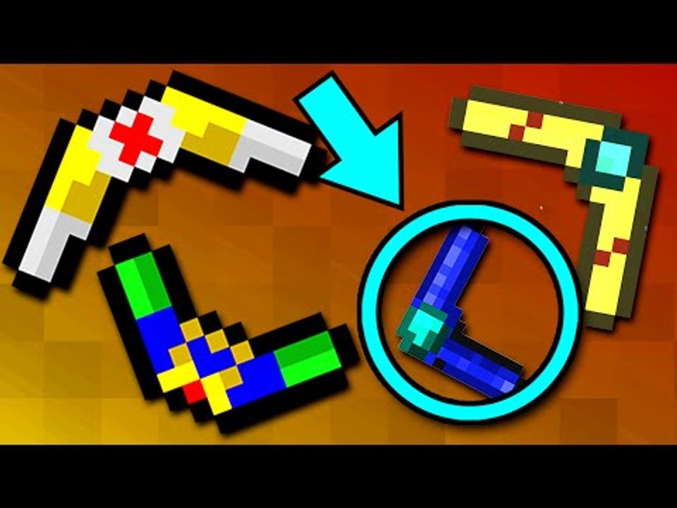 NOVAS ARMAS  DO MINECRAFT 1.10.2 !