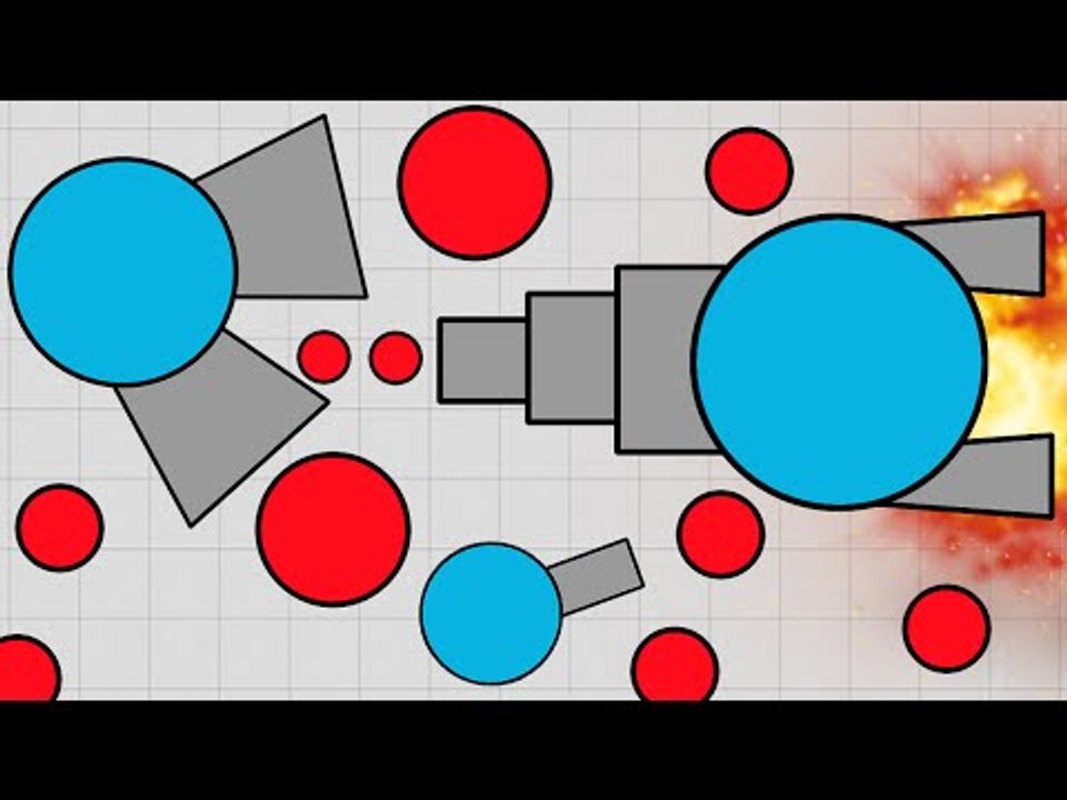Diep.io - O PODER DO DESTROYER ! COMO SER O TANQUE INVENCÍVEL !!
