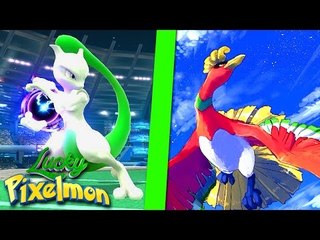 Minecraft : LUCKY PIXELMON - MEWTWO SHINY DESTRÓI HO-OH EM BATALHA ÉPICA !