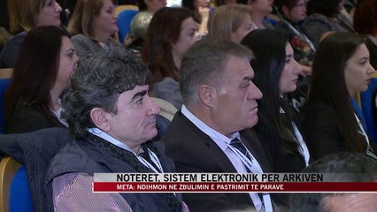 Noterët, sistem elektronik për arkivin - News, Lajme - Vizion Plus