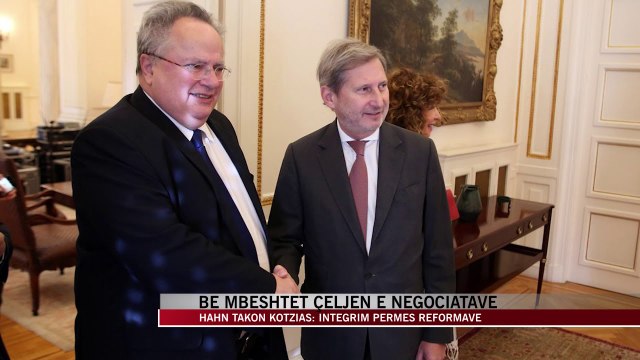 Bashkimi Europian mbështet çeljen e negociatave - News, Lajme - Vizion Plus