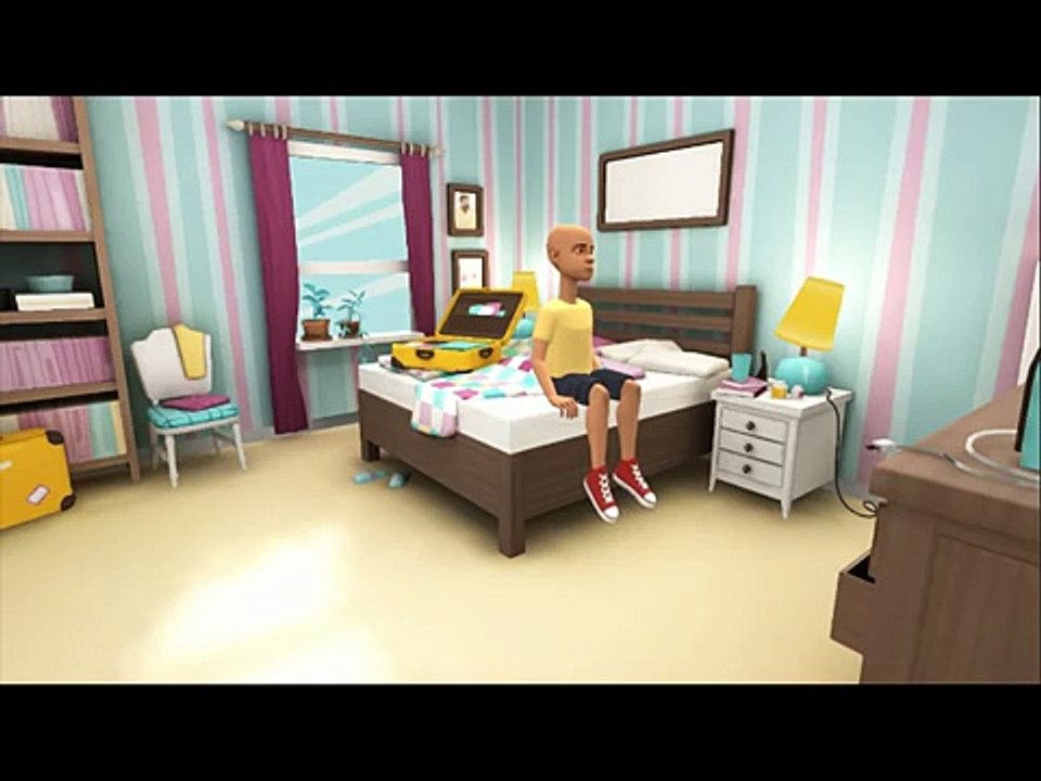 Caillou kisses Dora and gets grounded