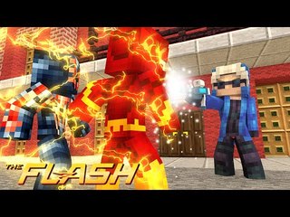 Minecraft : THE FLASH #9 - CAPITÃO FRIO VS FLASH E SPIDER-MAN