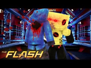 Minecraft : THE FLASH #10 - FLASH REVERSO MATA CAPITÃO FRIO !