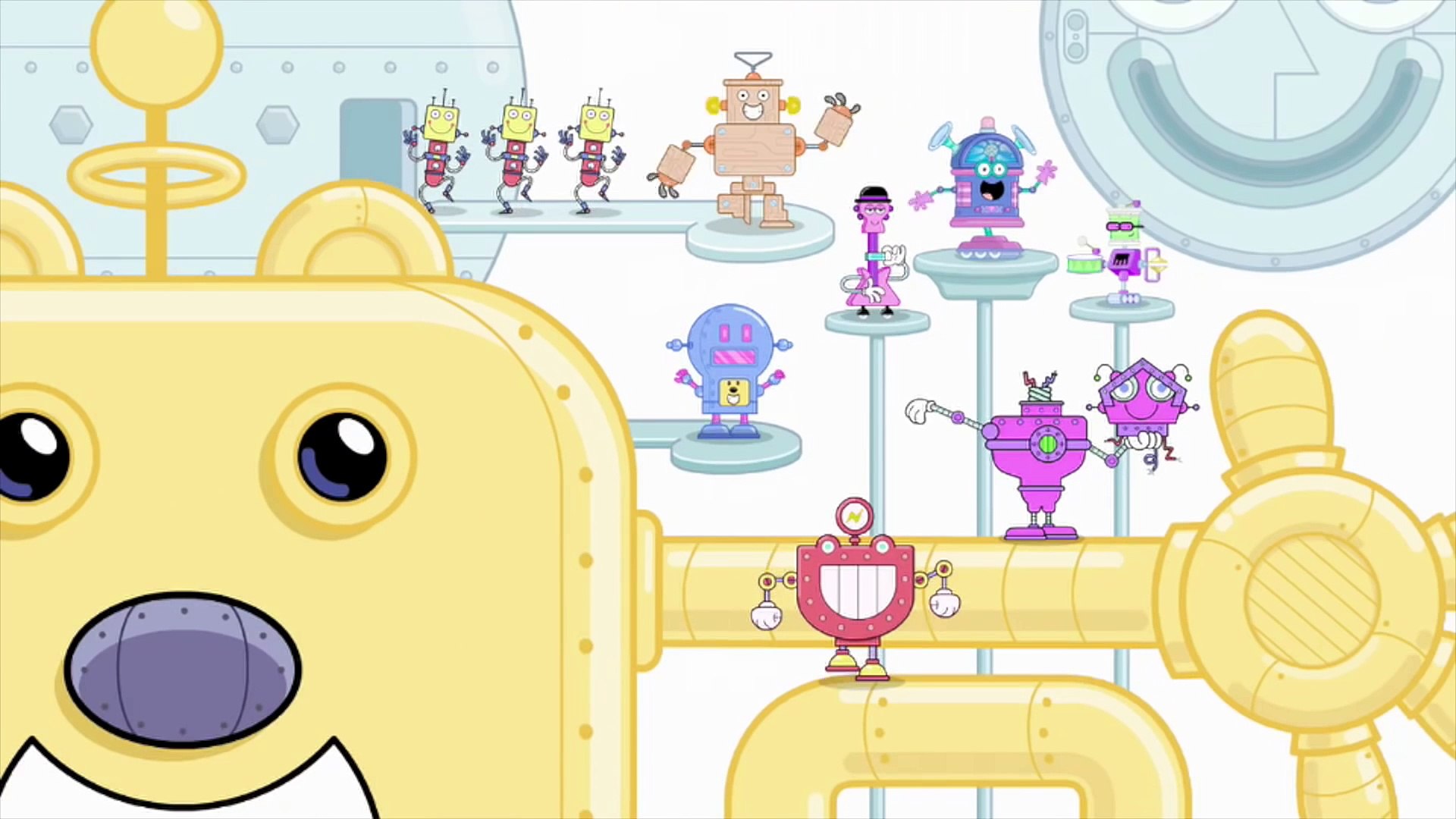 Robot Dance | Fredbot Children's Cartoon (Wow! Wow! Wubbzy!) - video  Dailymotion