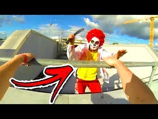 PALHAÇO ASSASSINO FAZ PARKOUR PARA MATAR PESSOAS !