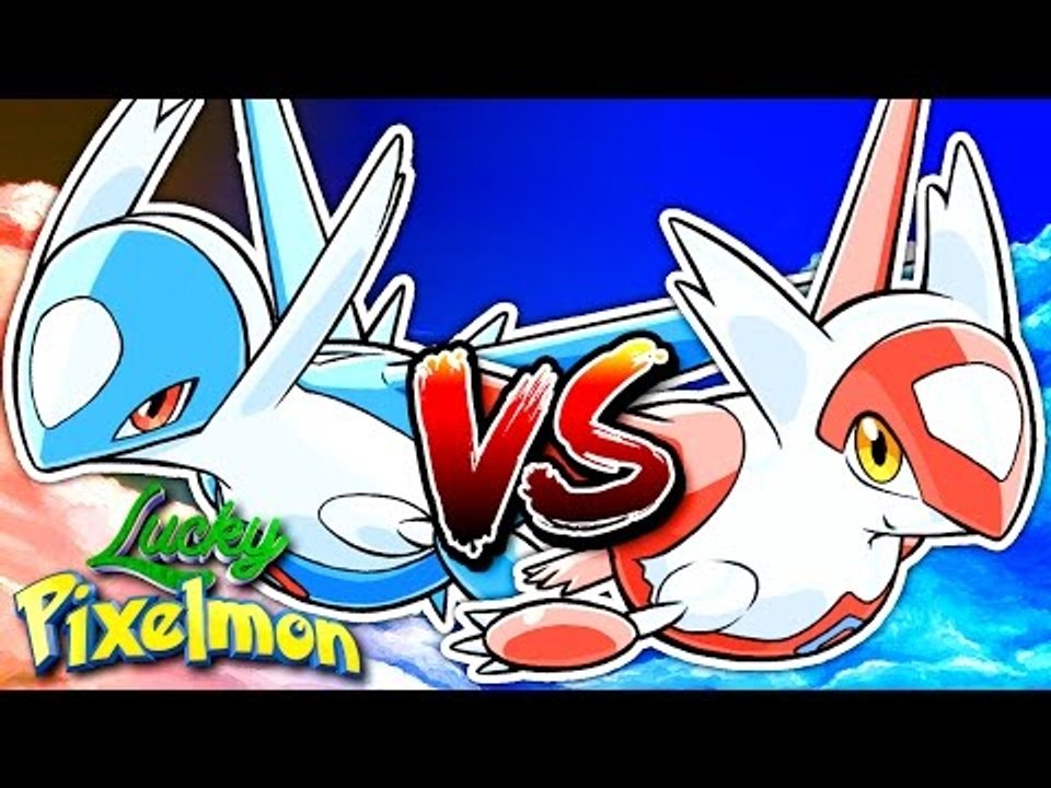 Minecraft : LUCKY PIXELMON 5.0.1 - LATIOS LVL257 vs LATIAS LVL274 ! QUEM CONSEGUE VENCER ?!