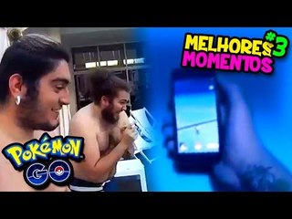 MELHORES MOMENTOS DE POKÉMON GO #3 - POKÉMONS DEBAIXO DE ÁGUA NA PISCINA ! ( Funny Moments)