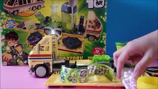 Ben 10 Alien laboratory & Surprise Eggs unboxing Überraschungseier!