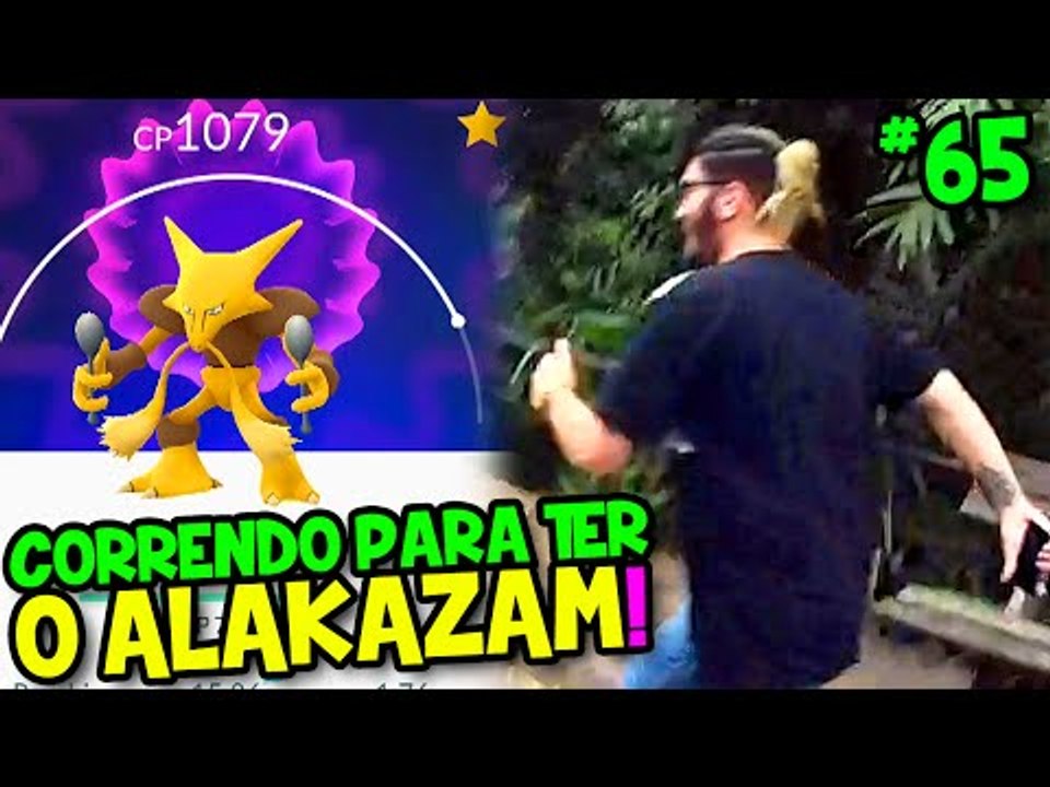 POKÉMON GO #65 - FOMOS CAPTURAR ABRAS NUM NINHO PARA TER O ALAKAZAM !
