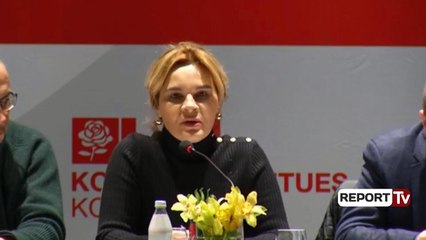 Report TV - Kryemadhi: Do ta ndalojmë këtë monstër, nesër në orën 09:30 para Kuvendit