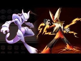 Minecraft : LUCKY PIXELMON - MEGA MEWTWO vs MEGA BLAZIKEN ! A LUTA MAIS DIFÍCIL ?!