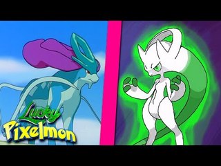 Minecraft : LUCKY PIXELMON - MEGA MEWTWO SHINY vs SUICUNE ! A BATALHA DE NATAL !!