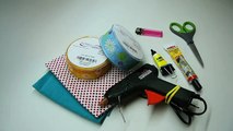 Látková čelenka do vlasů / DiY Hair Accessories / How to Make a Bow Headband