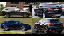 2016 Lexus RX 350 F Sport VS 2016 BMW X5 - DESIGN
