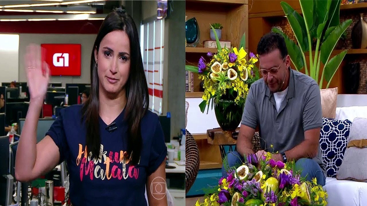 Fernando Rocha se emociona na despedida de Mari Palma do Bem Estar