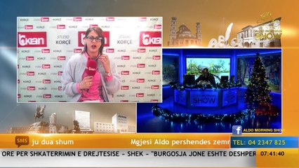 Aldo Morning Show/ Shkon te beje videoklip ne Pogradec, nusja perfundon ne spital (18.12.17)