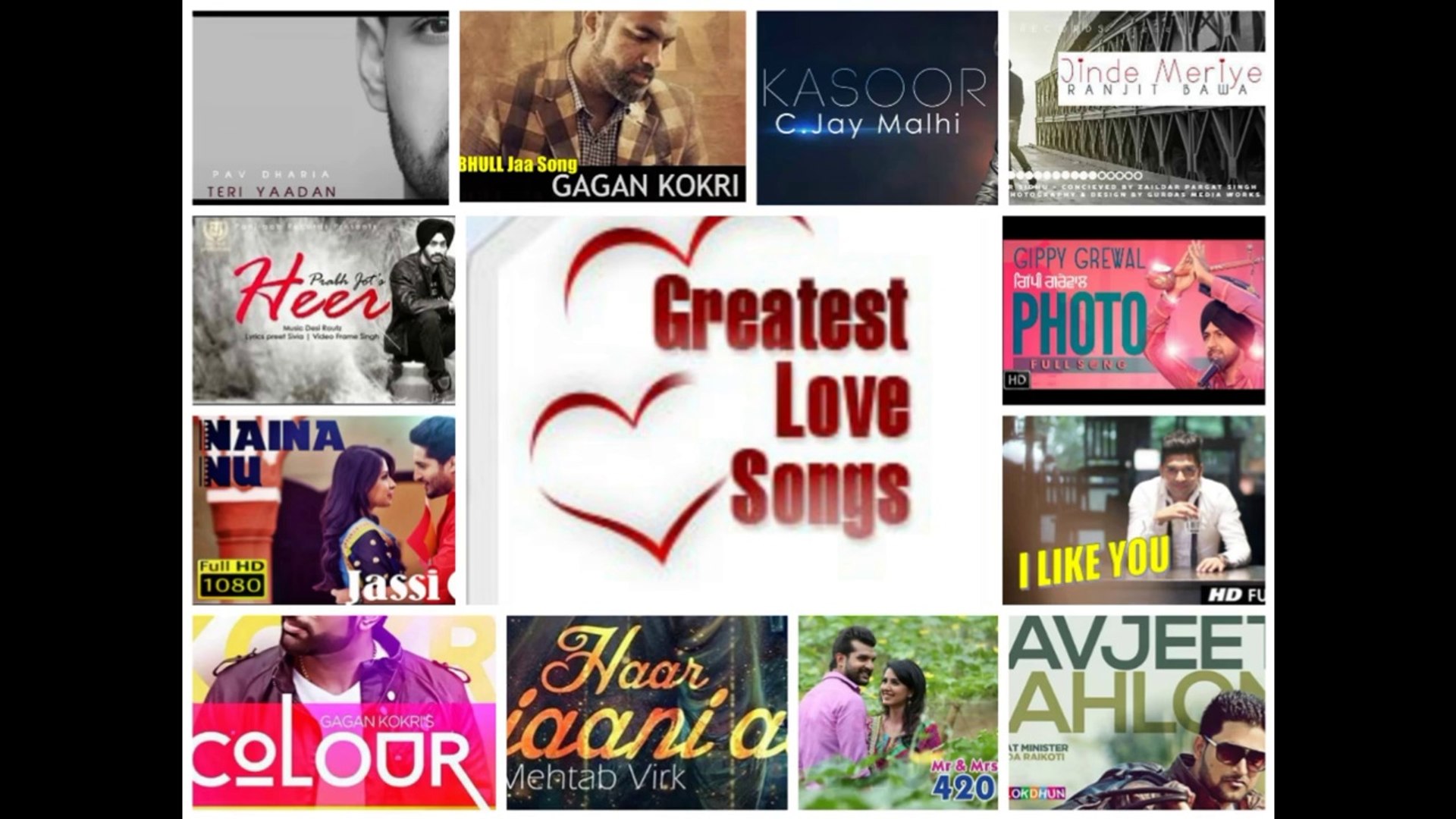 ⁣New Punjabi Songs - Greatest Punjabi Love Songs - HD(Full Songs) - Video Jukebox - Punjabi Love Song