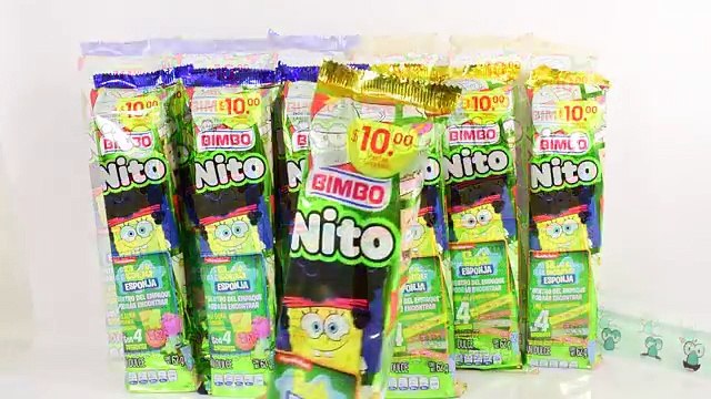 Bob Esponja en Nito Bimbo Reglas y Gomas - JuguetesYSorpresas
