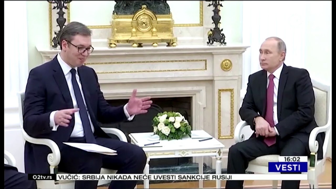 VUÇIÇ NE MOSKE TAKON PUTIN, PRESIDENTI RUS POHON SE ÇESHTJA E KOSOVES TE ZGJIDHET PERMES DIALOGUT LA