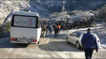 Report TV - Reshjet e borës dhe acari pushtojnë vendin