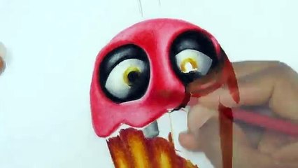 Dibujando al Cupcake de Five Nights at Freddys 2