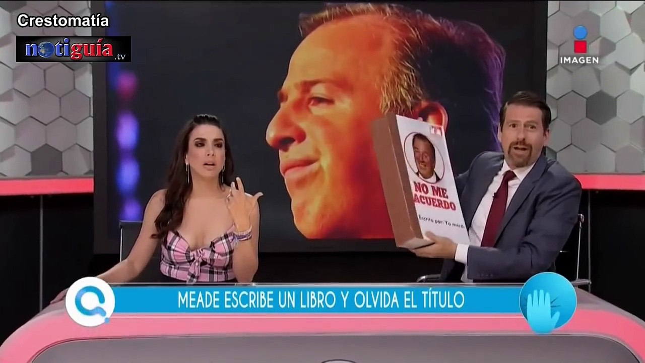 Meade escribe el libro "No Me Acuerdo, por Yo Mero": Qué Importa.
