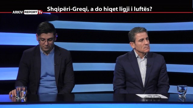 REPORT TV, REPOLITIX - SHQIPERI-GREQI, A DO HIQET LIGJI I LUFTES? – PJESA E PARE