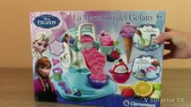 FROZEN disney Ice Cream Maker | Elsa ice cream machine for kids, girls Review (macchina del gelato)